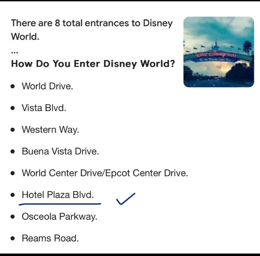 Disney Just 1 And A Quarter Mile Away, Blue Heron 1 Room 2 Bath,Amenities,6 Guests, Walk To Restaurants, No Fees At Check In Orlando Exteriér fotografie